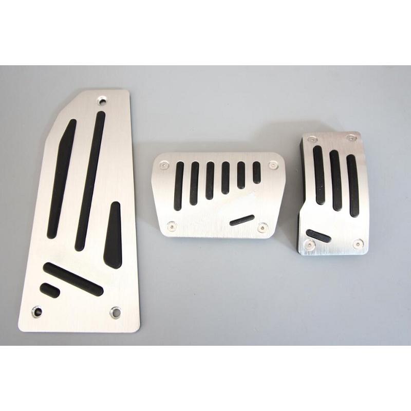 

Stainless Steel Car Pedals For Mitsubishi Outlander GF 2013~ Accelerator Brake Non-Slip No Drilling Pedal Pads Car-Styling 3 pcs