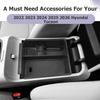 LUWU 2025 2026 Tucson Accessories For -2025 2026 Hyundai Tucson Center Console Organizer Armrest Storage Box Armrest Console Organizer Ert Tray