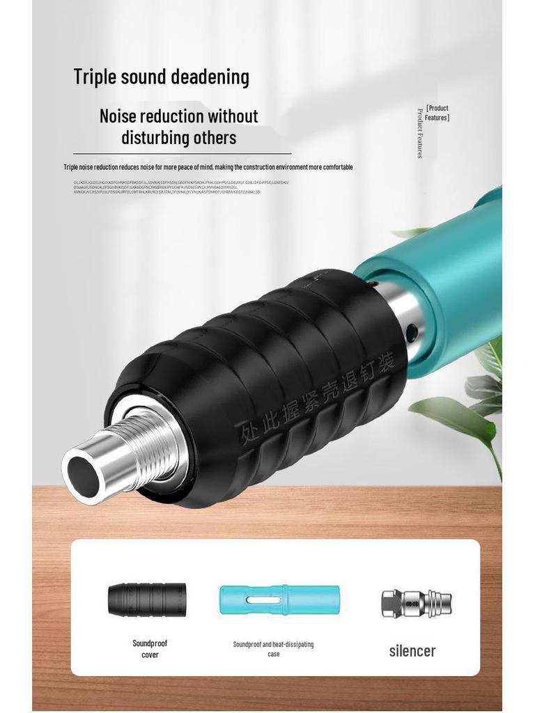 High-Demand German Mini Nail Gun for Ceiling and Concrete with Complete Pneumatic Set