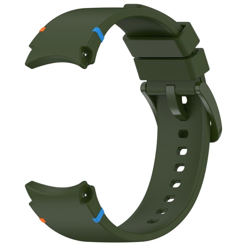 Silicone Band for Samsung Galaxy Watch 7/FE/5 Pro/6/4 Classic 44mm 40mm Sport Silicone Bracelet Correa for Galaxy Watch 7 4 Belt