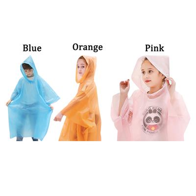Creative EVA Kids Raincoat Thickening Non-disposable Rain Coat Durable Full Body Reusable Poncho Outdoor