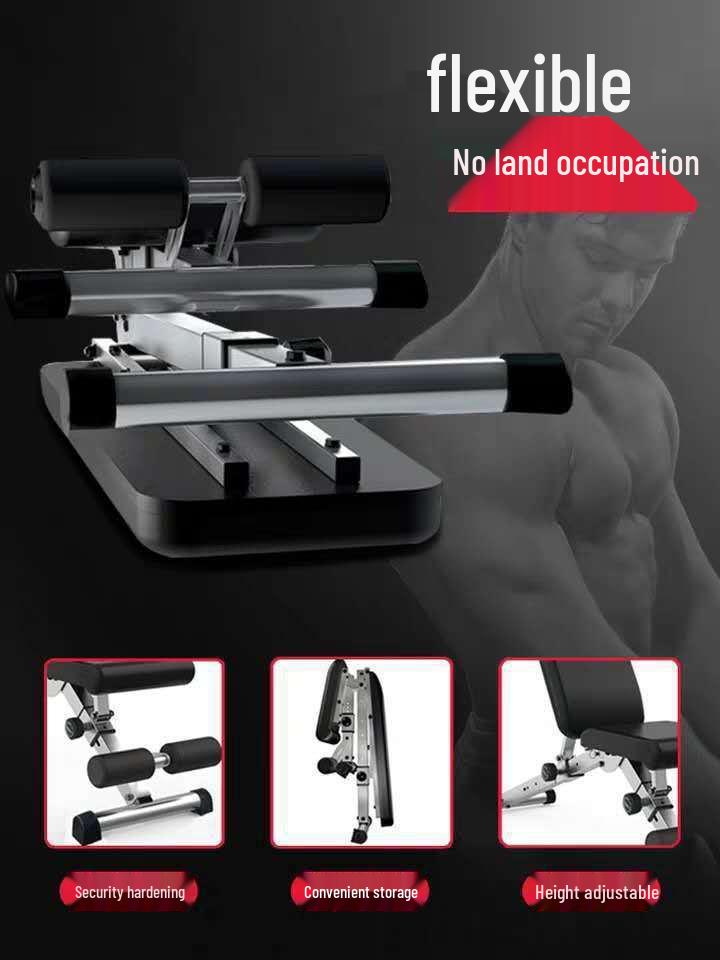 Men's Professional Home Gym: Bench Press, Squat Rack, Barbell, Dumbbell, Weightlifting Bench Equipment