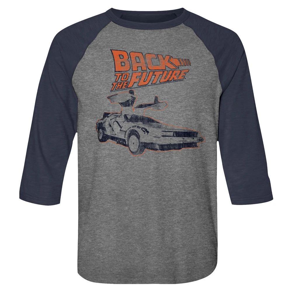 Back To The Future Rework 3/4 Sleeve Movies Raglan 140