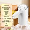 Electric Folding Water Dispenser: Automatic Rechargeable Hand Pump for Bottled Water