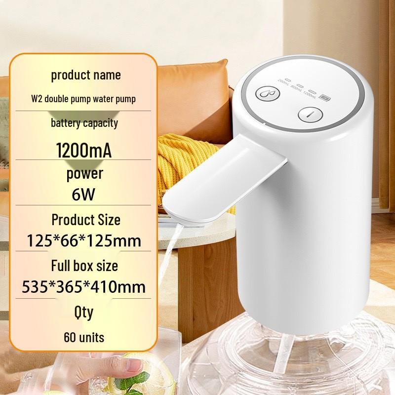 Electric Folding Water Dispenser: Automatic Rechargeable Hand Pump for Bottled Water