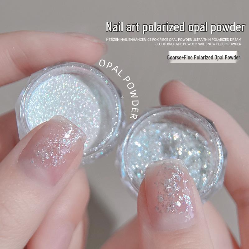 

Opal Pink Iridescent Pearl Ultra-Thin Glitter Nail Art Decorations
