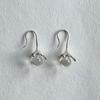 Eveningbell [silver925] Crystal Tear Earrings