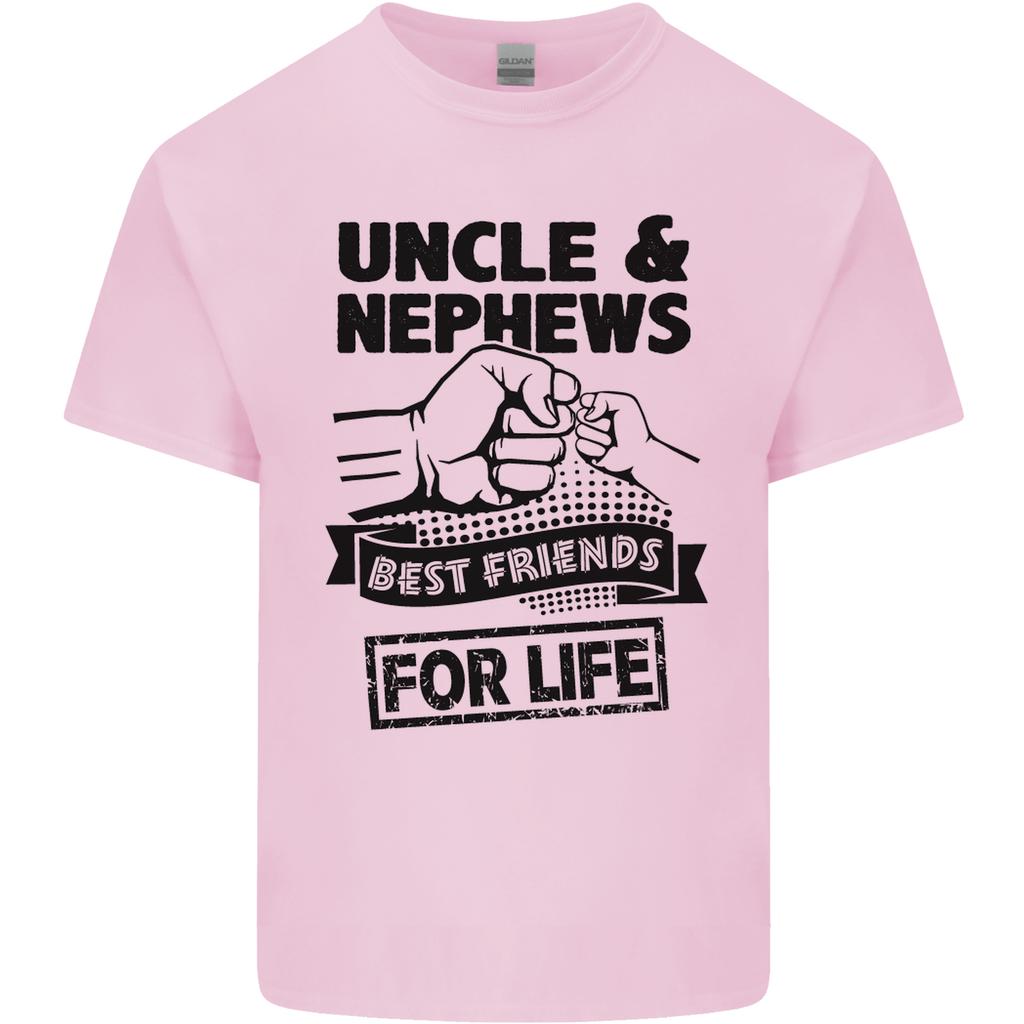 Uncle Nephews Best Friends Day Funny Unisexs Light Cotton TShirt