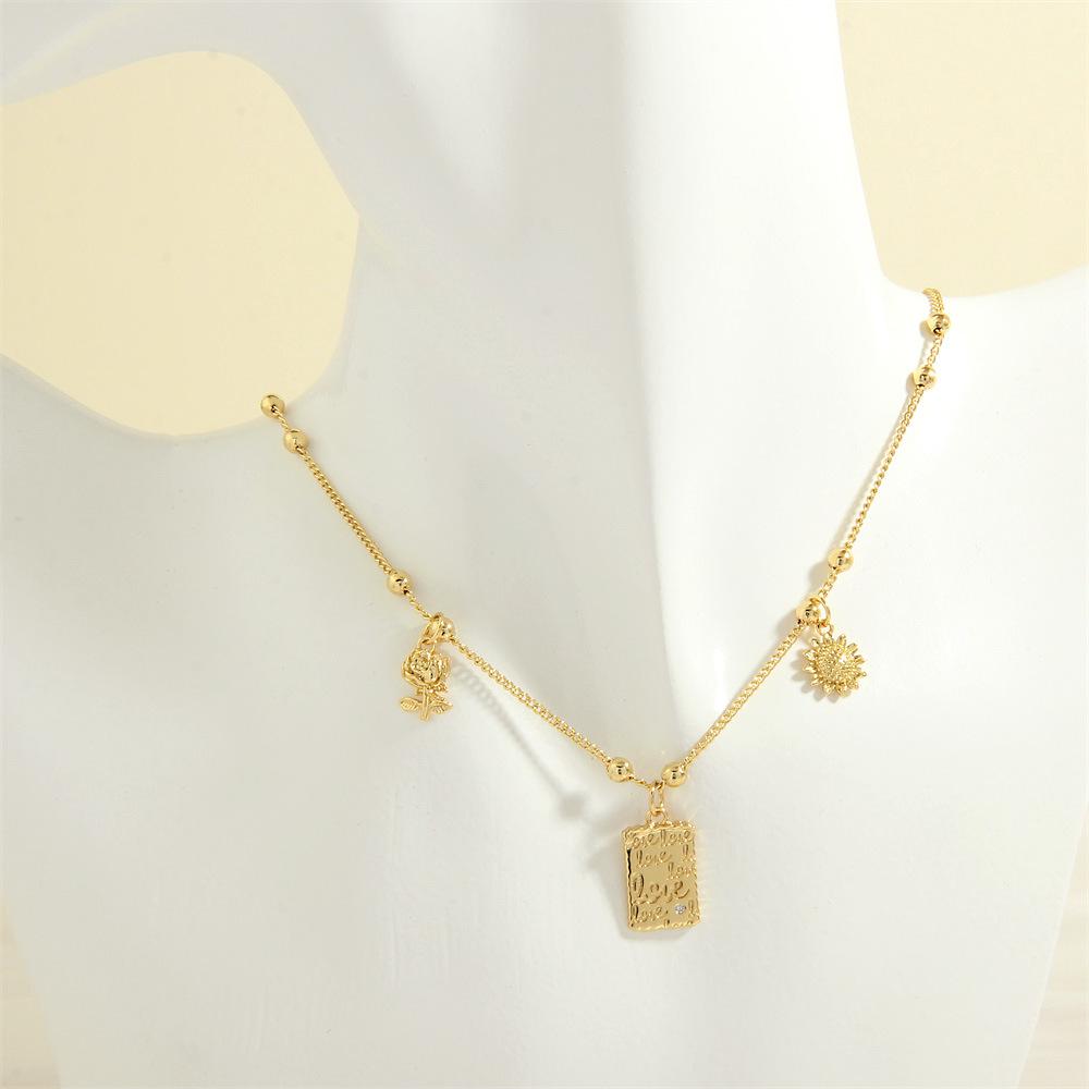 

Позолоченное 18-каратным золотом колье-подвеска с голубыми глазами: Винтажная роскошная цепочка на ключицу для женщин