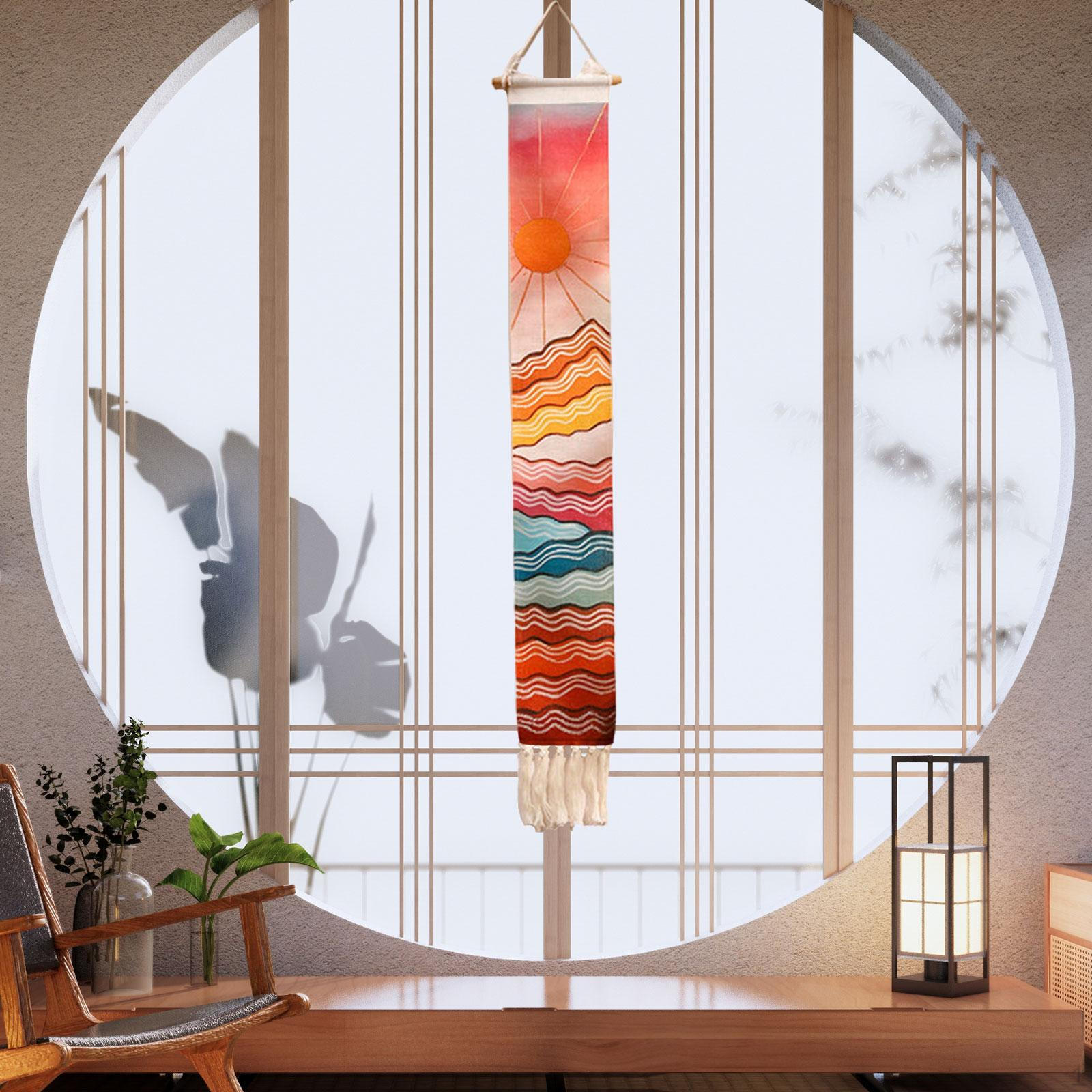 

Настенное искусство в технике макраме ручной работы для домашнего декора Style B