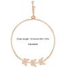 Elegant Butterfly Metal Bracelet Fashionable Hand Chain Wrist Adjustable Wedding Party Bracelets for Women and Girls