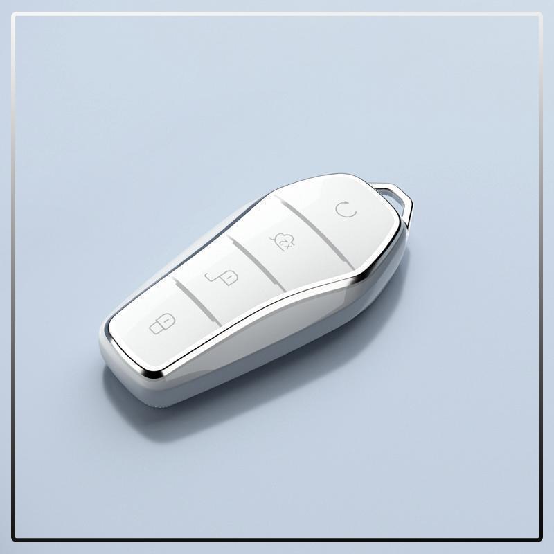 2025 BYD Yuan PLUS Kryt na klíč od auta s vysoce kvalitním ochranným řetízkem pro muže a ženy