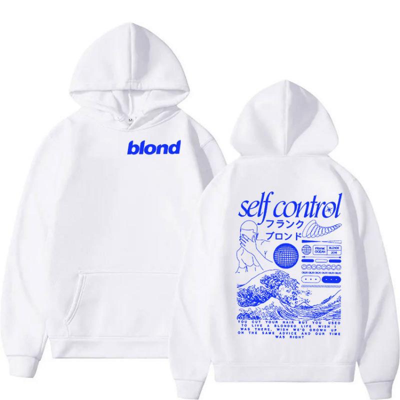 Hip Hop Rapper Frank Print Pullover Hoodie Men&#