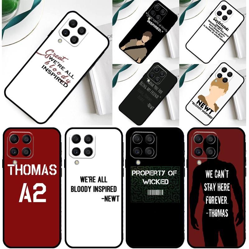 The Maze Runner Qoutes Cover For Samsung Galaxy M32 M52 M12 M13 M33 M23 M53 M15 M55 M31 M51 M14 M34 M54 M20 Case