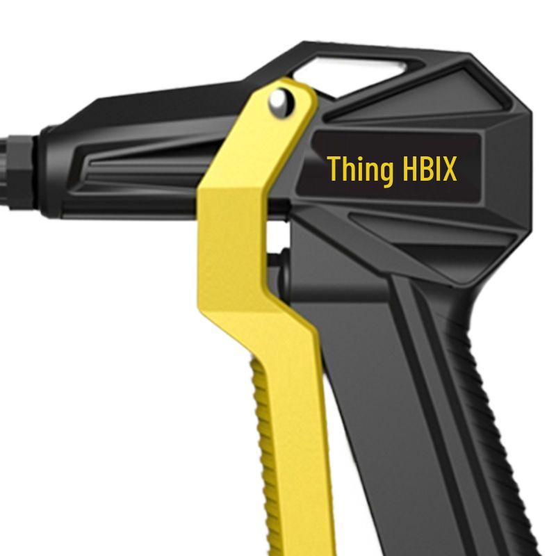 Exquisite Pneumatic Air Gun for Car Wash: Dust & Water Blower with Crevice Cleaning