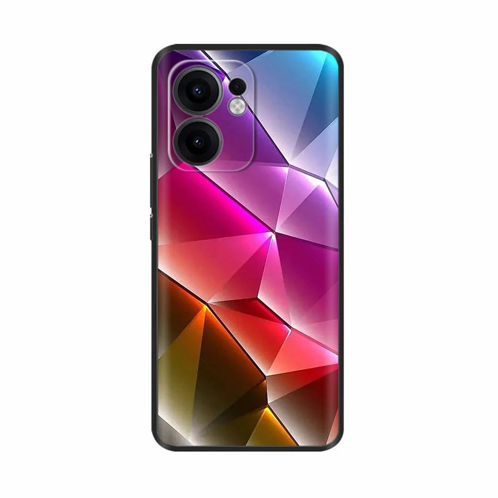 Reno 13F Case For Oppo Reno 13F Case Cover Soft Silicone TPU Bumper Back Cover Coque For Oppo Reno 13F 5G reno13F 4G Phone Cases