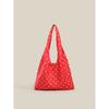 Korean-style ins red polka dot underarm bag for women, new summer model, large-capacity shoulder bag, daily commuter bag