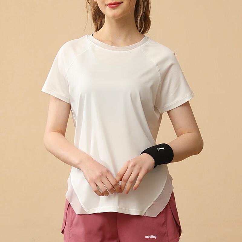 Women s Yoga Short Sleeve Mesh Top S-XXXL