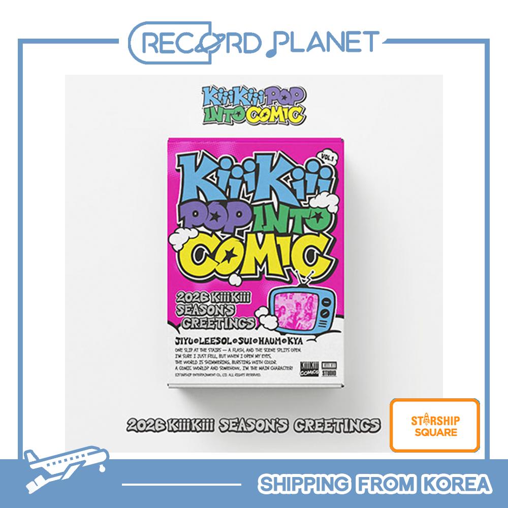 [Pre-order] KiiiKiii 2026 SEASON'S GREETINGS [KiiiKiii POP INTO COMIC] [POB]