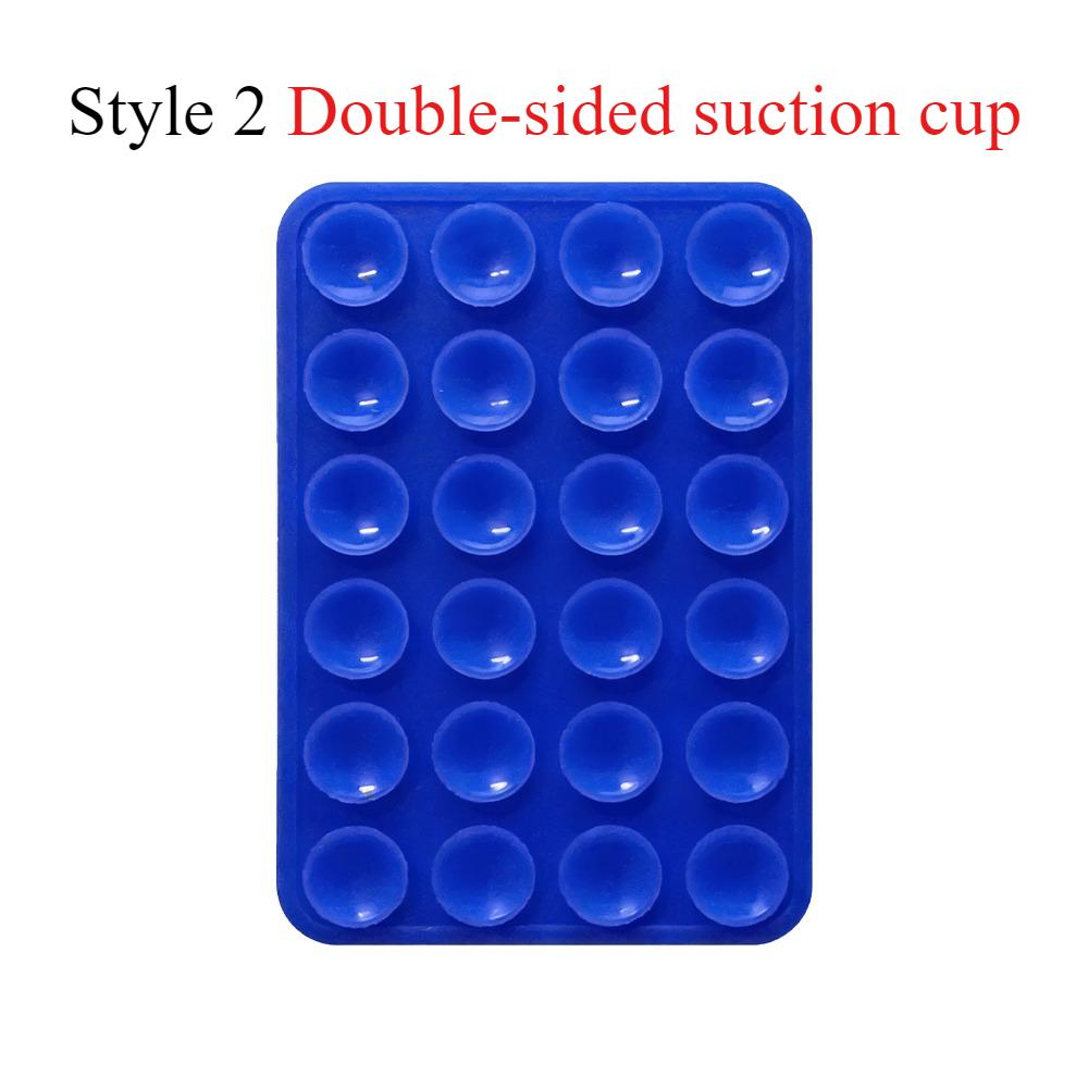 Sticker/Double-sided Suction Cup Adhesive Silicone Suction Pad Bracket Multifunction Rubber Sucker Pad Durable Mobile Phone
