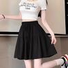 LANGSHA Women's Japanese Style High-Waist Skort Shorts
