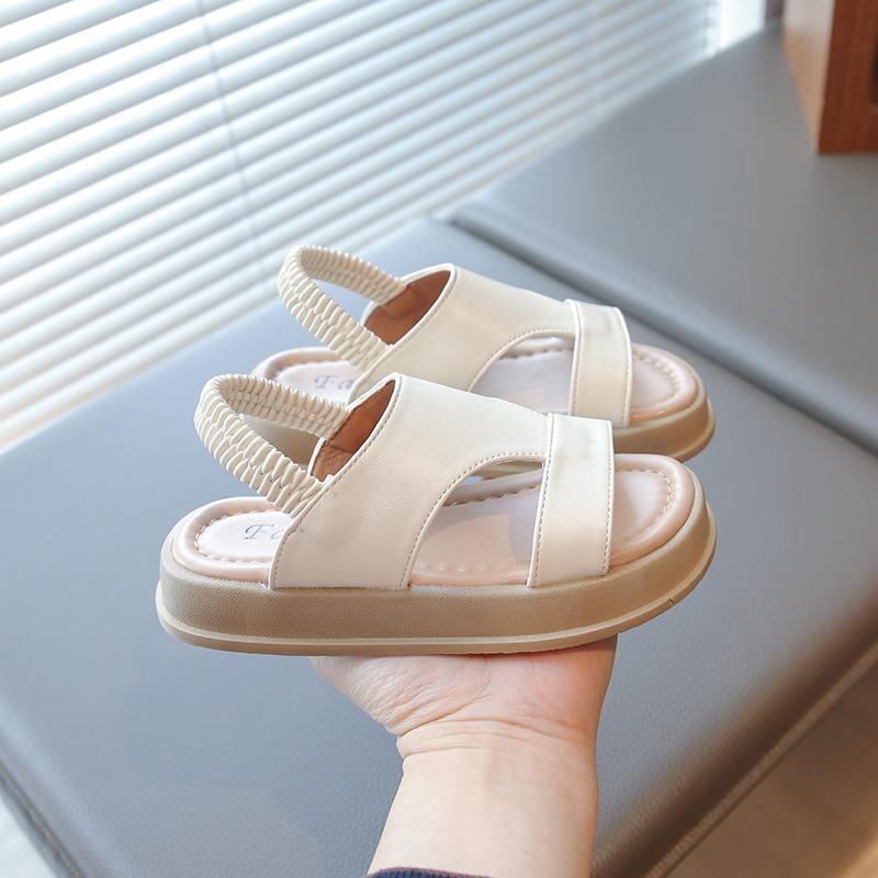 Kids Girls Sandals, Summer New Casual Beach Shoes, Soft Sole Fashion Trendy Anti-slip Toddler Shoes for Baby Girls