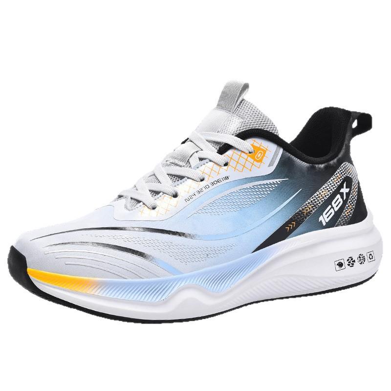 Non-slip shoes soft sole versatile running shoes casual men's leather waterproof men's shoes new breathable sports shoes