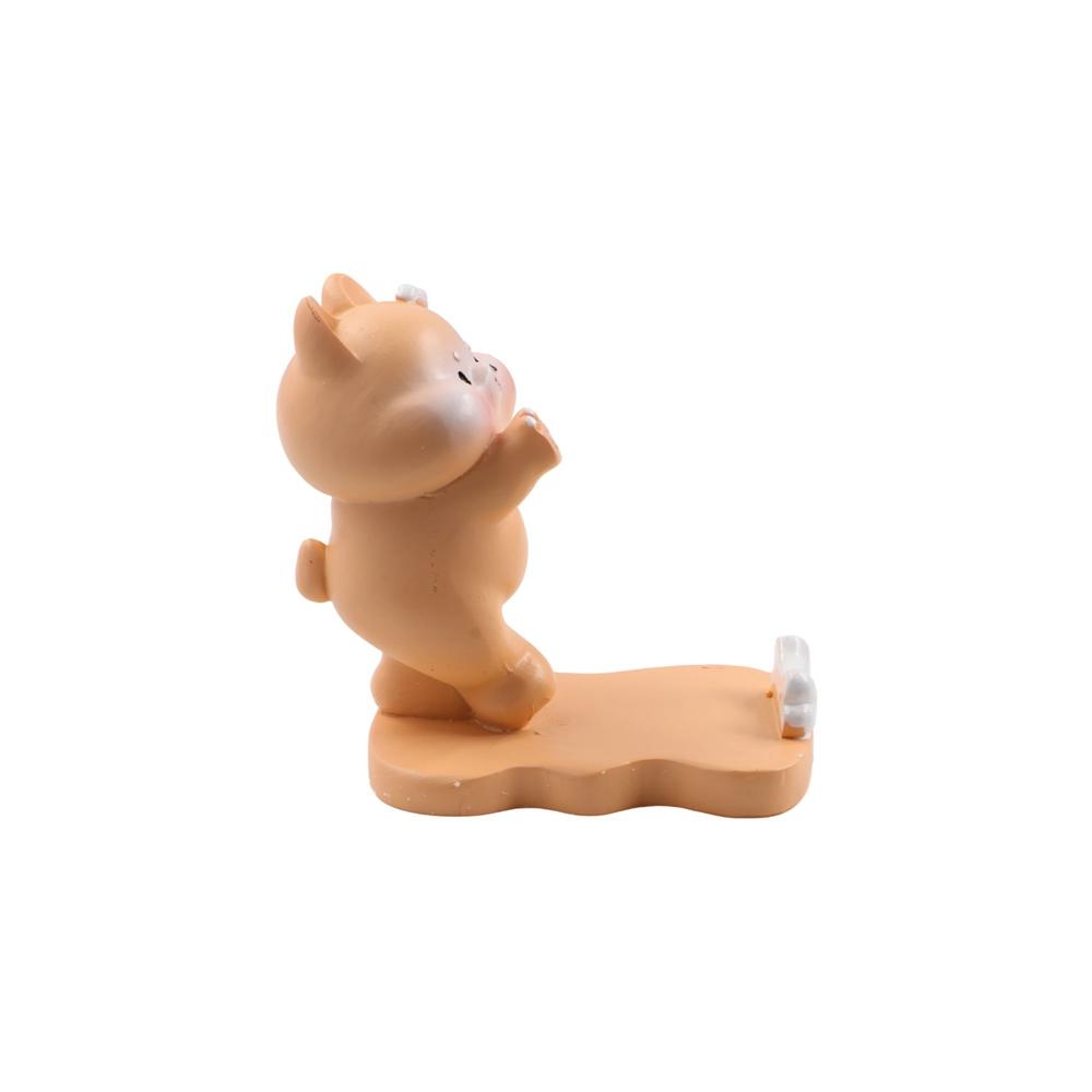 Cartoon Kittens Figurines Cute Animals Miniatures Animals Phone Holder  Desk Accessories