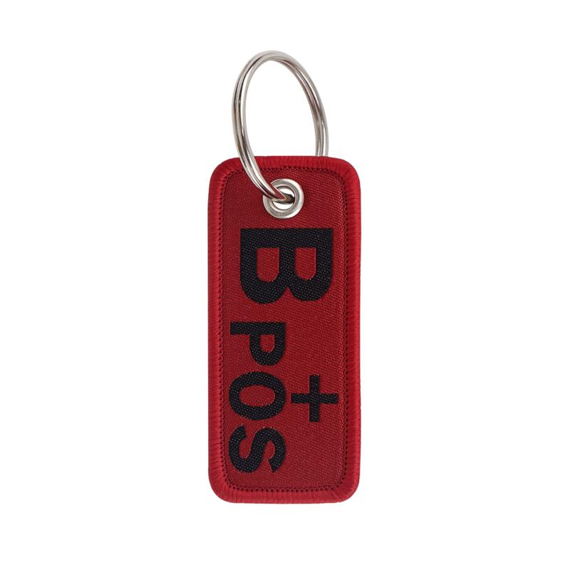 1 Stück Rote Serie Gestickter Schlüssel Cool Buchstabe Zitat Schlüsselanhänger Schlüsselanhänger Für Auto Motorrad Schlüsselanhänger Halter Schmuck Zubehör