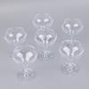 6Pcs Clear Acrylic Wine Glass Drinking Champagne Party Wedding Cups
