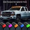 Solar Powered Cab Lights Cab Marker Roof 16LED Light F150 For Dodge RAM Lamp For Pickup Truck Roof Mouse Light For Car