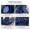 Energy-Saving USB Mini Desk Fan - Available in 5", 6", 8" Sizes - Quiet Operation for Home, Office, or Student Desk