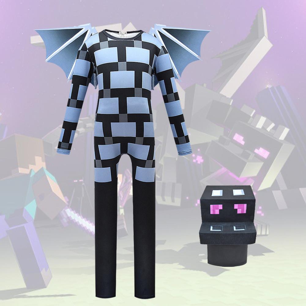 Ender Dragon Minecraft Cosplay Costume Halloween Party Stage Gift Performance