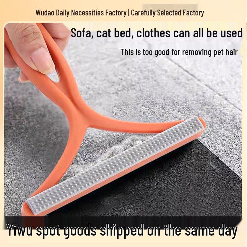 Dual-Sided Lint Remover: Manual Hair Removal & Pilling Scraper for Clothes and Wool, Coat Shaver, and Trimmer.