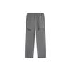 Li-Ning CF Series Casual Solid Color Zipper Straight Loose Knit Sports Pants Men Bottoms AYKU617-1