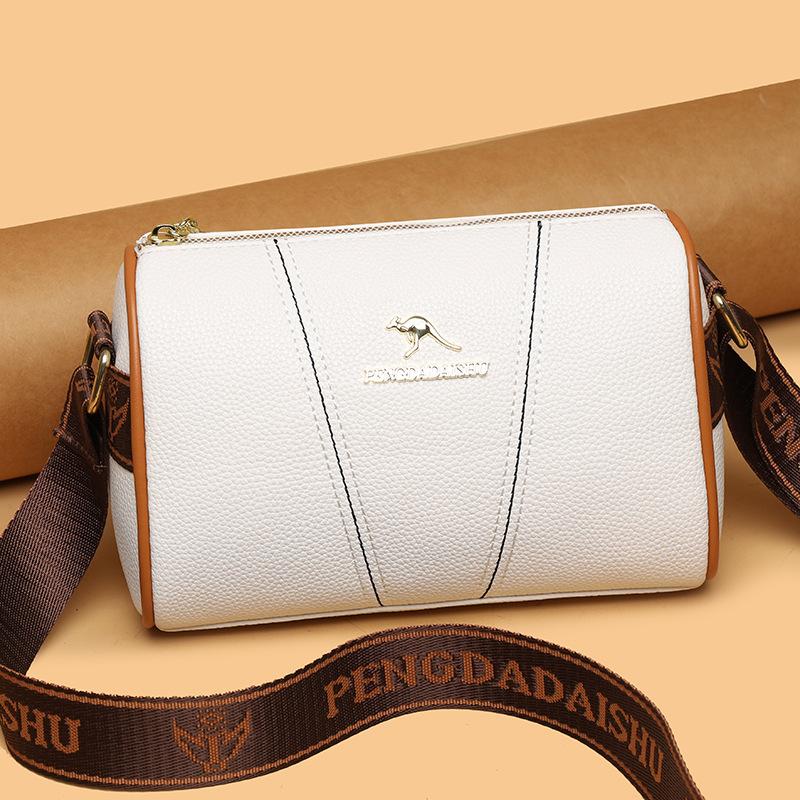 

Fashion pillow bag, new high-end broadband shoulder bag, large-capacity versatile casual messenger bag one size fits all белый