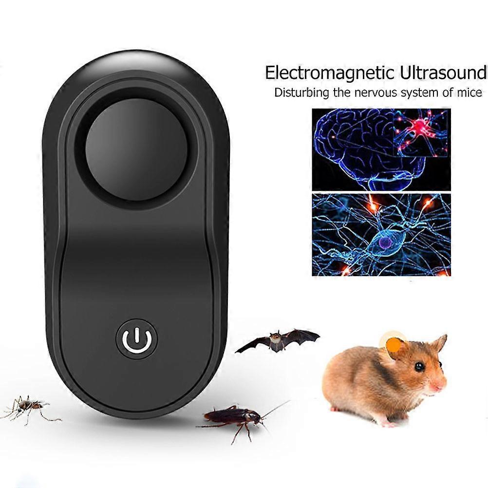 Mole Repellent Ultrasound Safe Vole Repeller for Hotel Villa Garden US Plug 110V