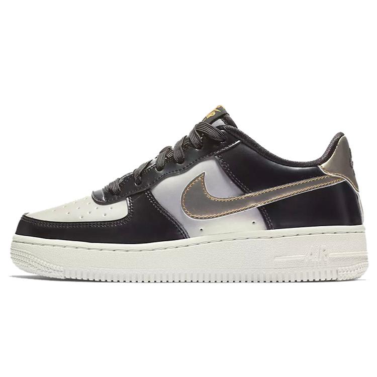 

New Nike Air Force 1 Low LV8 Metallic Cool Grey GS 849345-003 37.5