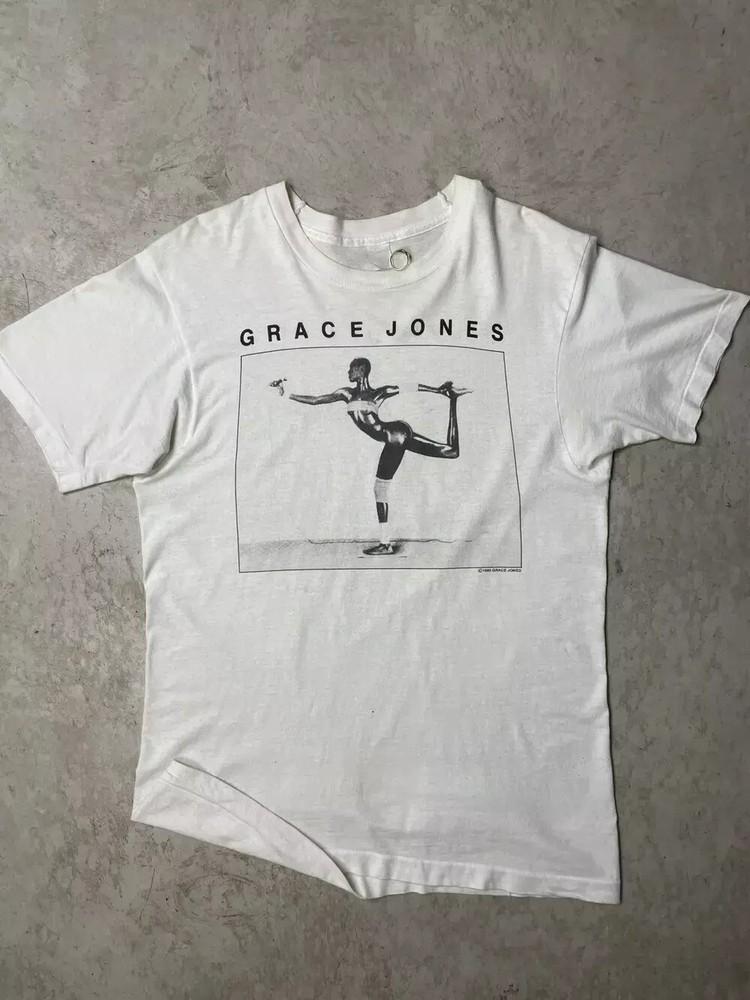 

Vintage Grace Jones ‘Island Life’ 1985 Shirt Unisex Concert S to 5XL Remake Unisex T-Shirt S