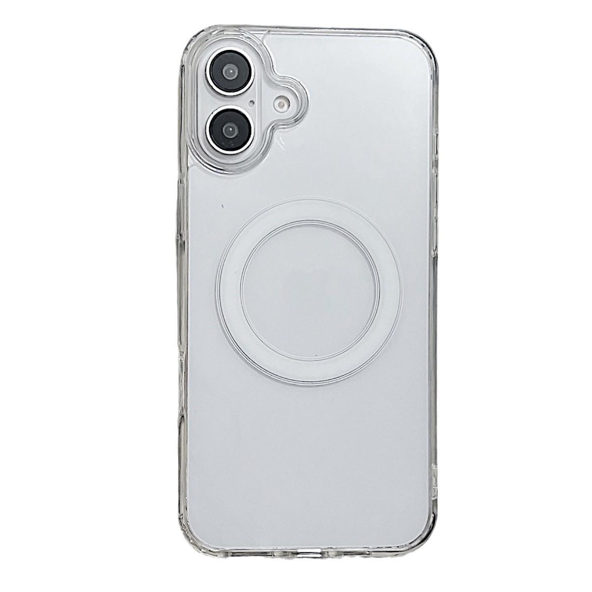 

Подходит для Apple 16 Магнитный Magsafe Чехол для мобильного телефона IPhone 15 Promax Прозрачный 14 Акриловый 13 iPhone11Promax