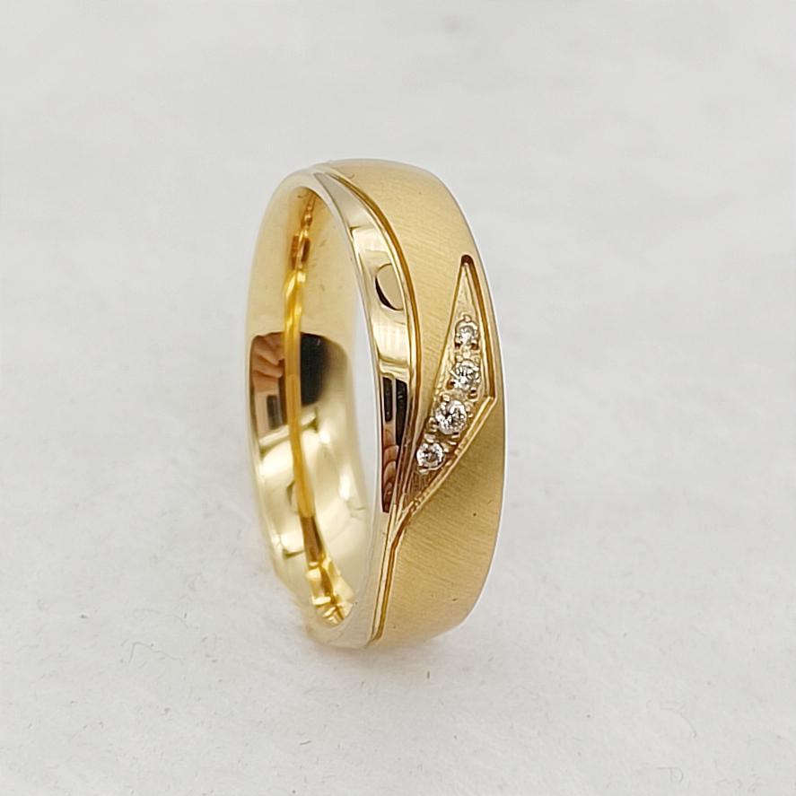 Couple Wedding Rings For Men Lover's Alliance Male Female Ringe Anniversary Stainless Steel Jewelry Ring Woman Gold Color