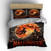 Halloween Themed Bedding Set Bedding set (1 duvet cover, 2 pillowcases, duvet not included)