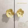 Cherry Blossom Shape Drawer Pull Handle Vintage Wardrobe Knob Ornamental Cabinet Pull  Cupboard