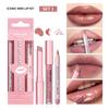 Lipliner&Lipstick Lip Gloss Set 3pcs/set Waterproof Long Lasting Lip Makeup Matte Travel Mini Set Women's Makeup Cosmetics