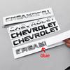 3D ABS Emblem Car Body Rear Trunk Sticker Badge For chevrolet Colorado HIGH COUNTRY malibu XL silverado spark LT Accessories