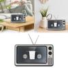 Ornament, Retro Tv 3D Screen Magnifier Tv Desktop Tv Mobile Screen Magnifier Retro Creative Mobile Phone Stand Home Projector