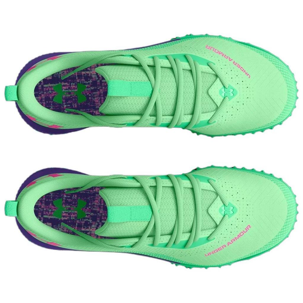 Under Armour Shadow 2 TF Matrix Green Astro Pink Unisex Sneakers Vapor-Green 3027237-301