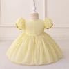 European & American Style Toddler Muslim Princess Puffy Dress for Festivals & Banquets