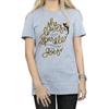 Disney Womens/Ladies Tinkerbell Stars Cotton Boyfriend T-Shirt