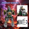 MOC Dragonzord Building Blocks Green Warrior's Dragon Mech Dionosaur Combat Mecha Bricks Toy Adult Gift